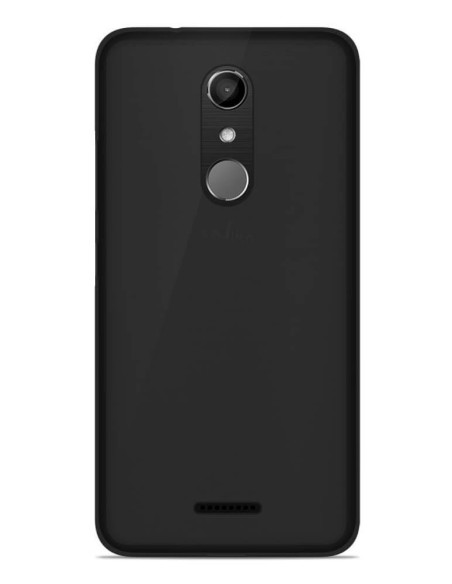 Coque en silicone Givré Noir pour Wiko U Pulse