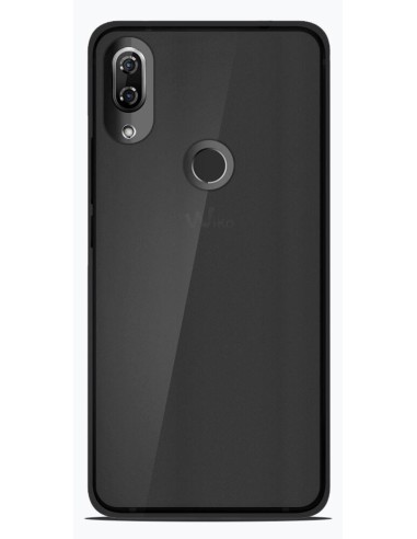 Coque en silicone Givré Noir