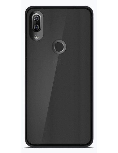 Coque en silicone Givré Noir