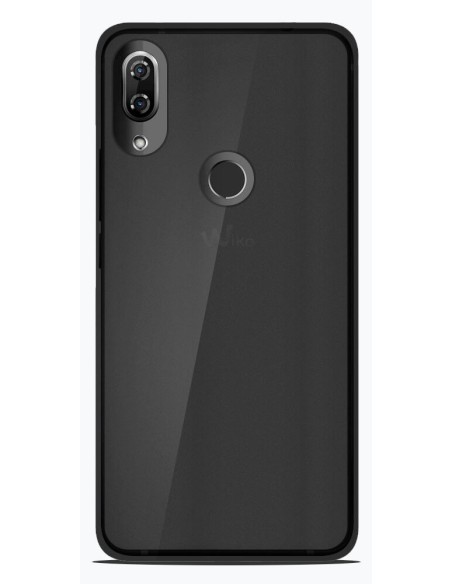Coque en silicone Givré Noir pour Wiko View 2 Pro
