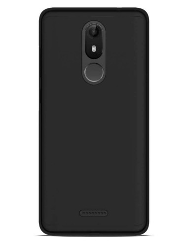 Coque en silicone Givré Noir