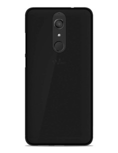 Coque en silicone gel givré Noir | 1001coques.fr