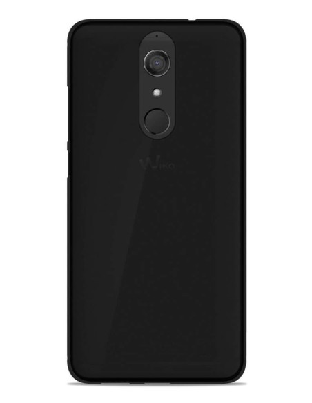 Coque en silicone Givré Noir pour Wiko View Prime