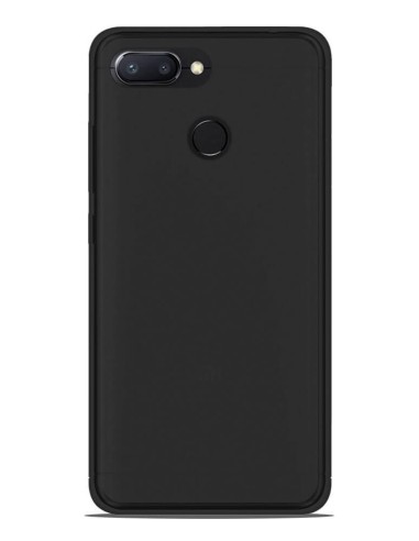 Coque en silicone Givré Noir