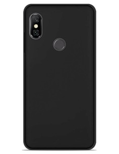 Coque en Silicone Gel givré Noir | 1001coques.fr