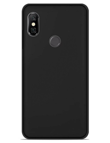 Coque en silicone Givré Noir