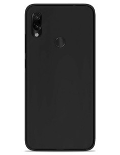 Coque en silicone gel givré Noir | 1001coques.fr