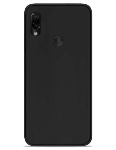 Coque en silicone Givré Noir