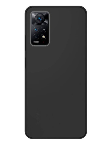 Coque en silicone Givré Noir