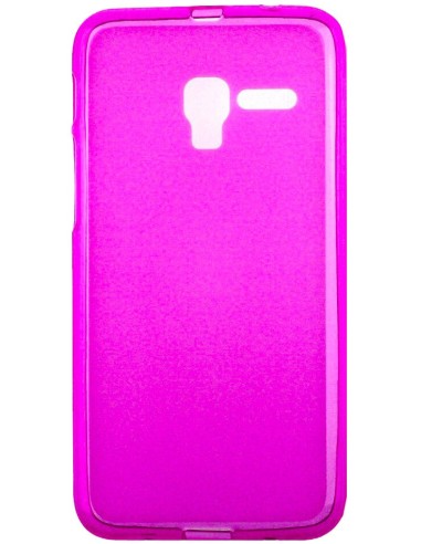 Coque en silicone Givré Rose