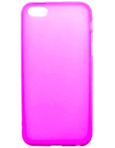 Coque en silicone gel givré Rose Translucide | 1001coques.fr