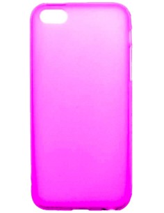 Coque en Silicone Gel givré Rose Translucide | 1001coques.fr