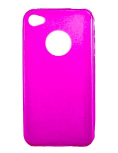 Coque en silicone gel givré Rose Translucide | 1001coques.fr