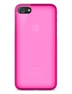 Coque en silicone gel givré Rose Translucide | 1001coques.fr