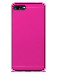 Coque en Silicone Gel givré Rose Translucide | 1001coques.fr