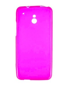 Coque en Silicone Gel givré Rose Translucide | 1001coques.fr