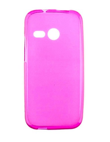 Coque en silicone Givré Rose