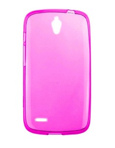 Coque en silicone gel givré Rose Translucide | 1001coques.fr