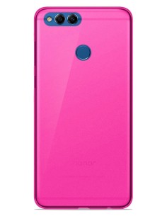 Coque en Silicone Gel givré Rose Translucide | 1001coques.fr