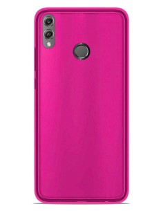 Coque en Silicone Gel givré Rose Translucide | 1001coques.fr