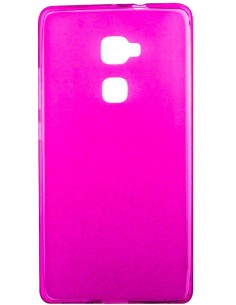 Coque en Silicone Gel givré Rose Translucide | 1001coques.fr