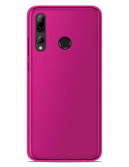 Coque en silicone Givré Rose pour Huawei P Smart Plus 2019