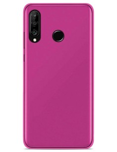 Coque en Silicone Gel givré Rose Translucide | 1001coques.fr