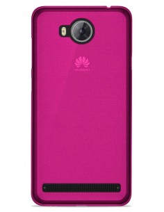Coque en silicone gel givré Rose Translucide | 1001coques.fr