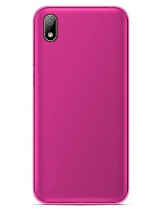 Coque en silicone gel givré Rose Translucide | 1001coques.fr