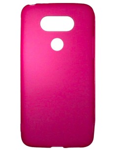 Coque en silicone gel givré Rose Translucide | 1001coques.fr