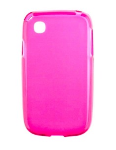 Coque en silicone gel givré Rose Translucide | 1001coques.fr