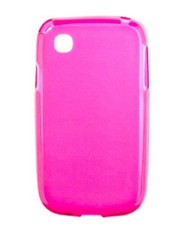 Coque en silicone Givré Rose