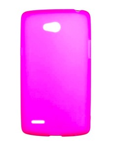 Coque en silicone gel givré Rose Translucide | 1001coques.fr