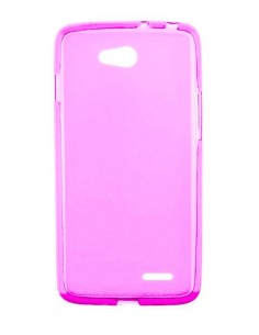 Coque en silicone gel givré Rose Translucide | 1001coques.fr