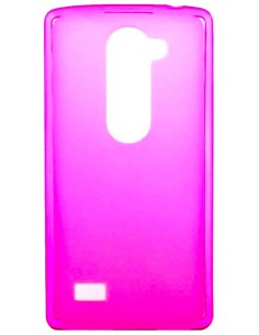 Coque en silicone gel givré Rose Translucide | 1001coques.fr