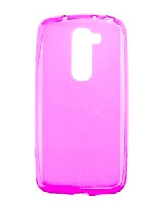 Coque en silicone gel givré Rose Translucide | 1001coques.fr