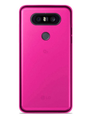 Coque en silicone Givré Rose