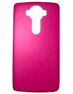 Coque en Silicone Gel givré Rose Translucide | 1001coques.fr