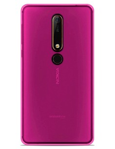 Coque en silicone gel givré Rose Translucide | 1001coques.fr