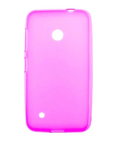 Coque en silicone Givré Rose