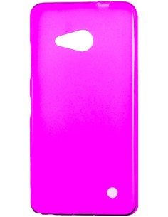 Coque en silicone gel givré Rose Translucide | 1001coques.fr