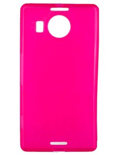 Coque en Silicone Gel givré Rose Translucide | 1001coques.fr