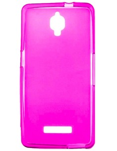 Coque en silicone gel givré Rose Translucide | 1001coques.fr