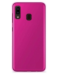 Coque en silicone gel givré Rose Translucide | 1001coques.fr