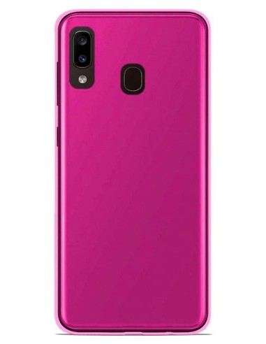 Coque en silicone Givré Rose