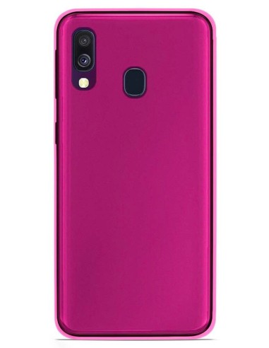 Coque en silicone Givré Rose