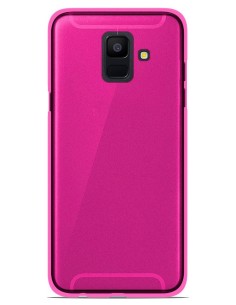 Coque en Silicone Gel givré Rose Translucide | 1001coques.fr