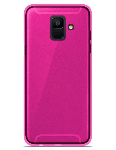 Coque en silicone Givré Rose