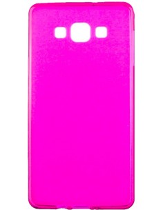 Coque en silicone gel givré Rose Translucide | 1001coques.fr