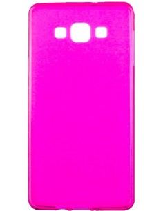 Coque en Silicone Gel givré Rose Translucide | 1001coques.fr